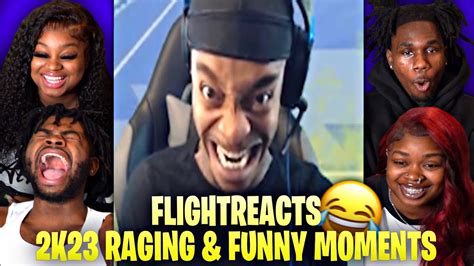 Flightreacts Nba 2k23 Raging And Funny Moments 1 Reaction Youtube
