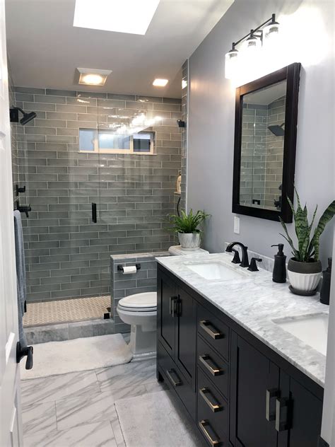 Bathroom Remodel Dark Cabinets Home Design Ideas