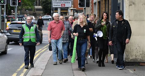 Protesters Join Third March Calling For Shamed Mp Andrew Griffiths To Resign Derbyshire Live