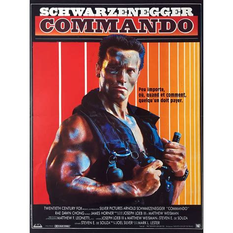 Commando Movie Poster 15x21 In