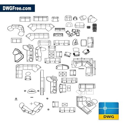 Top View Furniture Dwg Home Imagesee