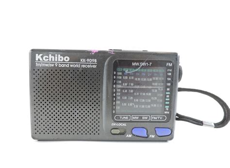 Police Auctions Canada Kchibo Kk 909b 9 Band Radio And 2 Assorted