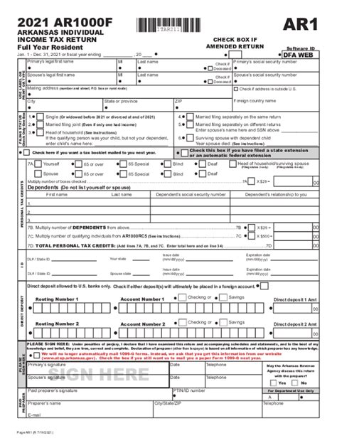 Arkansas State Tax Form 2022 Pdf Fill Out And Sign Online Dochub