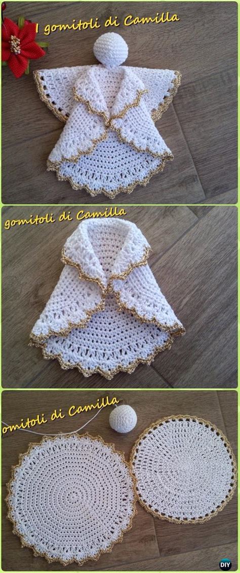 crochet angel  patterns tutorials