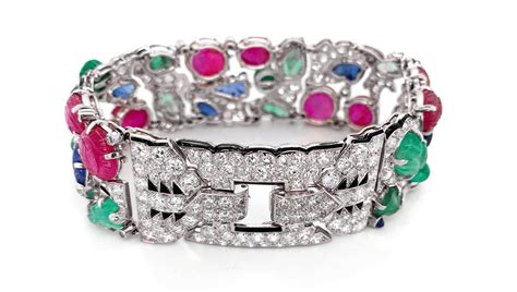 Regal Cartier ‘tutti Frutti Bracelet Reaches 13m In Sothebys Online