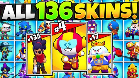 52 Best Images Brawl Stars Skin Rating How Much A Skin Is Worth Tier