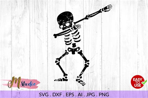 Skeleton Dabbing Svg Dabbing Skeleton Funny Skeleton Svg Dancing