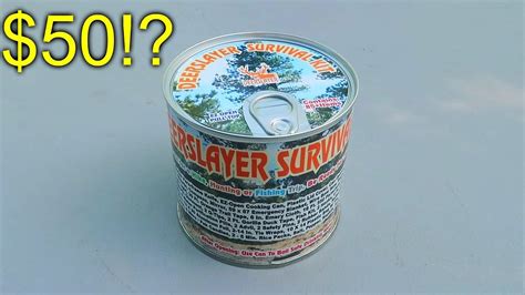 50 Survival Kit In A Can Youtube