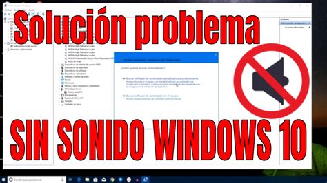 🔇solución Problema Sonido Windows 10 Tras Actualizar Solucionado 2018 100 Actualizado Y