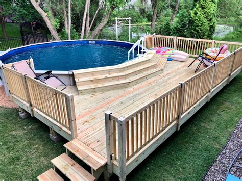 Deck Kits For Above Ground Pools Searson Sal