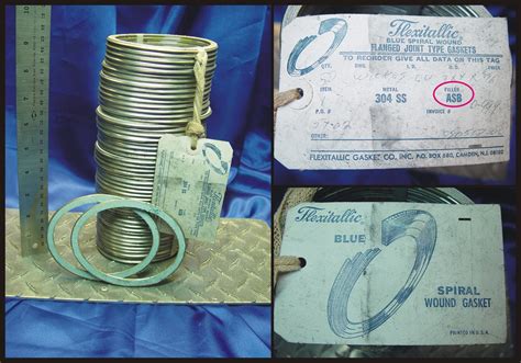 Flexitallic Spiral Wound Asbestos Gaskets And Label Stack Of Flickr