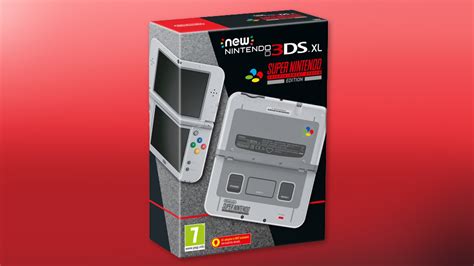 New Nintendo 3ds Xl Snes Edition Comes To Europe In October Techradar