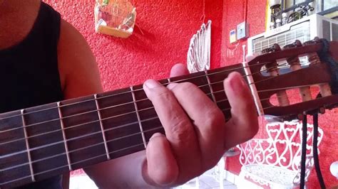 Como Tocar A Mi Manera My Way Guitarra Acorde Re Youtube