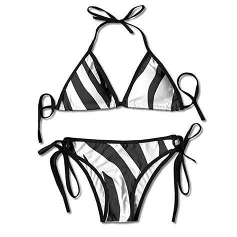 Black Zebra Bikini