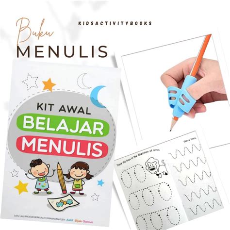 Buy Buku Latihan Menulis Kanak Kanak 3 Tahun Pra Sekolah Kit Awal