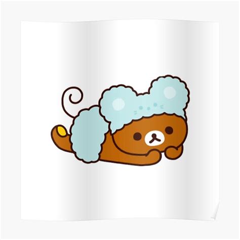 Rilakkuma Mouse Poster For Sale By Gamehamza Redbubble