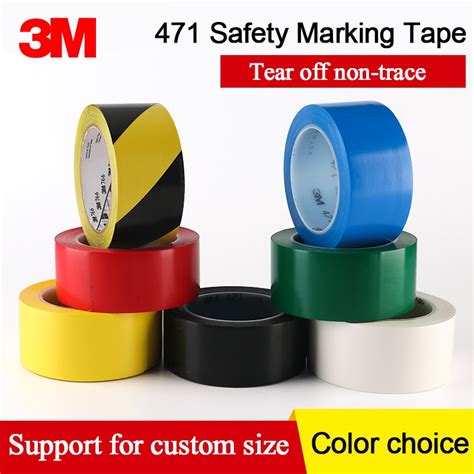 Buy 3m 471 Pvc Floor Marking Tapesafety Coding Tapehazard Warning