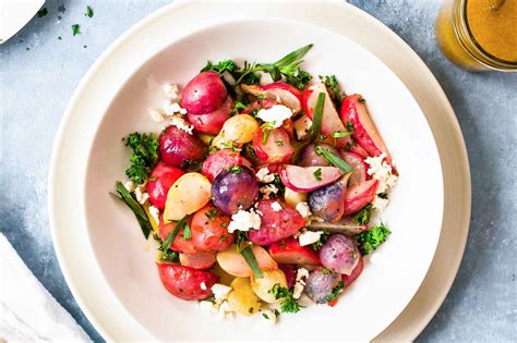 Roasted Radish And Feta Salad Recipe