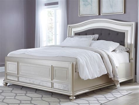 Signature Design By Ashley Coralayne Queen Panel Bed With Arched