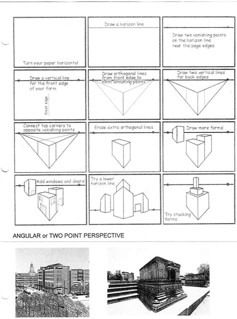 Two Point Perspective Perspective Art Perspective