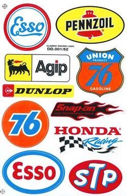 Race Car Sponsor Logos Racing Stickers Car Stickers Car Decals