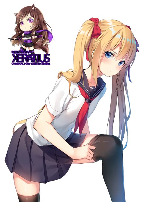Anime Girl Render 1 By Xeratius On Deviantart
