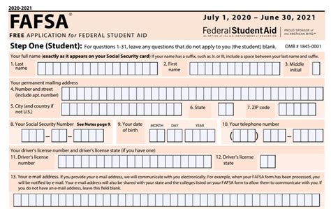 Financial Aid Steps To Filling Out The FAFSA