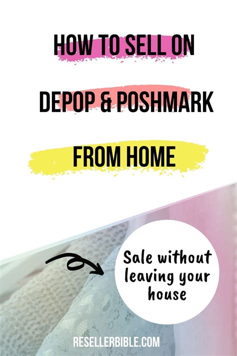 Resell [WITHOUT LEAVING THE HOUSE] | Depop, Things to sell, How to sell