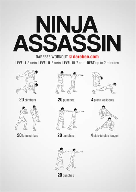 Ninja Assassin Workout Program Eoua Blog