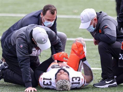 Cleveland Browns Lose Odell Beckham Jr To Torn Acl National Post