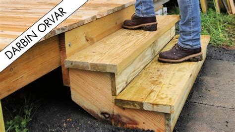 20 Ways To Build Free Standing Wooden Steps Its Overflowing Front