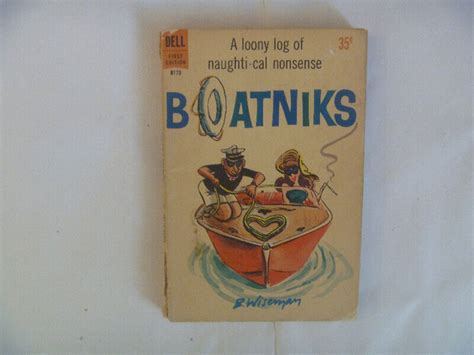 Boatniks By Bernard Wiseman 1961 First Edition Cartoon Book Comics