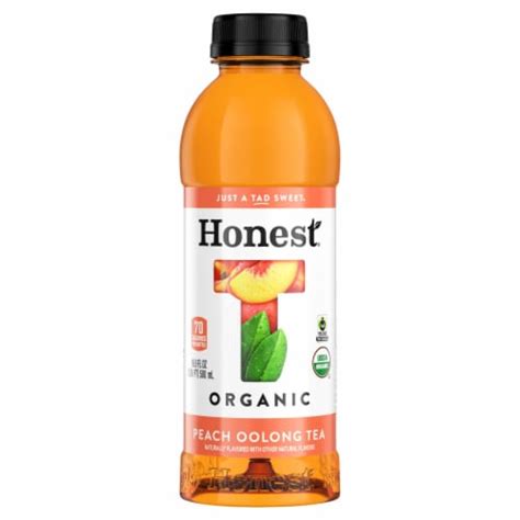 Honest Organic Peach Oolong Tea 16 9 Fl Oz Kroger