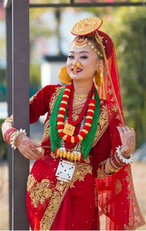 Pin By Soniya Ll On Nepali Limbu Girl Woman Dress Culture