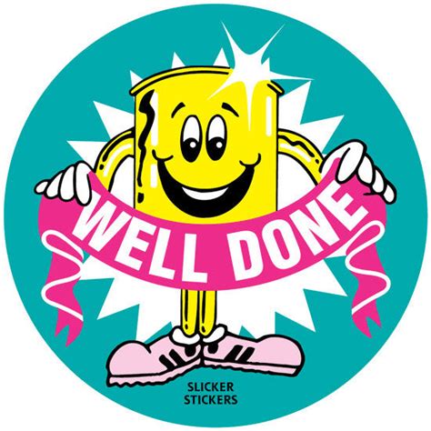 Well Done Stickers School Merit Solutions