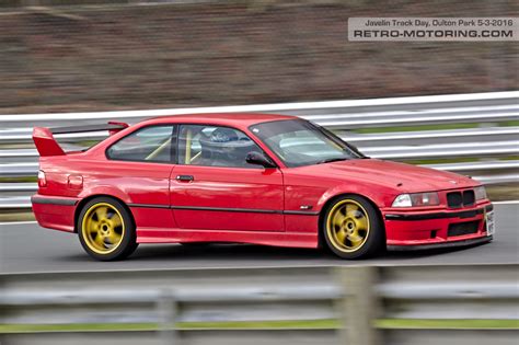 Red Bmw E36 318is Coupe M487myf Img0690 Javelin Track Day Oulton Park