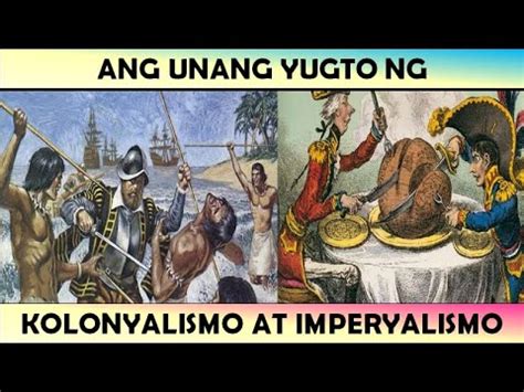 Unang Yugto Ng Imperyalismo At Kolonyalismo Banghay Aralin Sa Araling