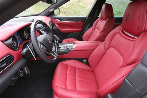 Maserati Levante Maserati Interior Red Seat Wallpaper Resolution