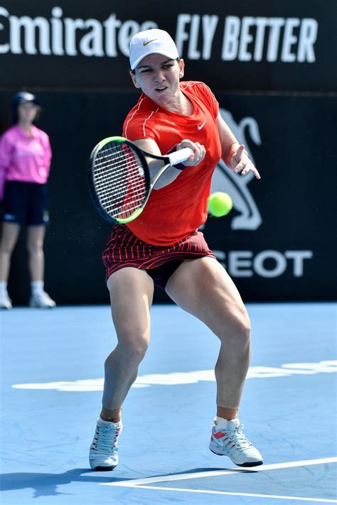 Halep first broke into the world's top 50 at the end of 2012, reached the top 20 in august 2013, and finally the top 10 in january 2014. SIMONA HALEP at 2019 Sydney International Tennis 01/10 ...