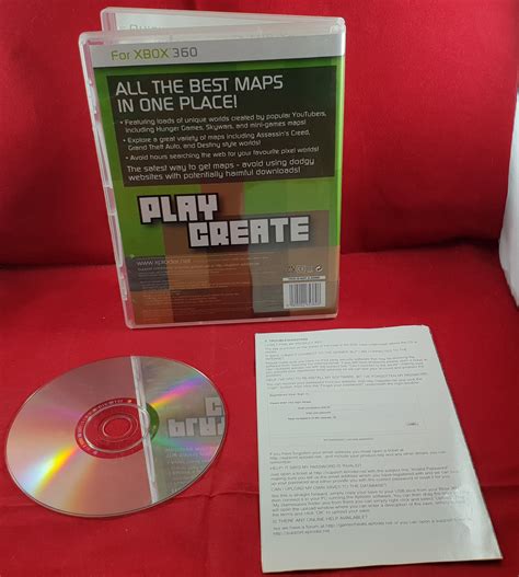 Xploder Cheats Special Edition For Minecraft Microsoft Xbox 360 Retro