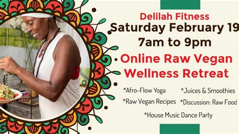 Online Raw Vegan Wellness Retreat Delilah Fitness