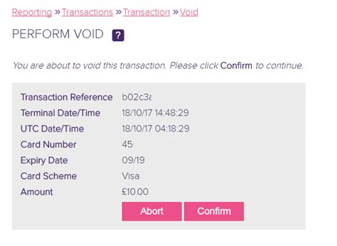 To Void Confirm Or Refund A Transaction Nmi