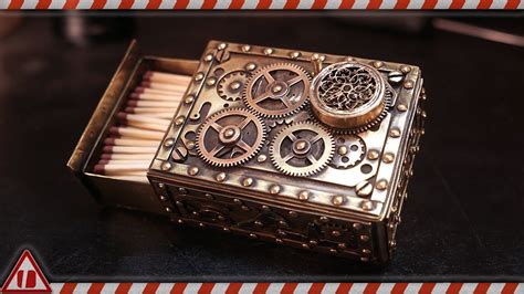 Not A Simple Matches Box Steampunk Diy Youtube