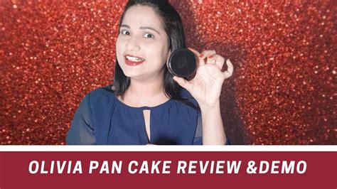 Olivia Pan Cake Review With Demo Hindi Affordable Makeup Base