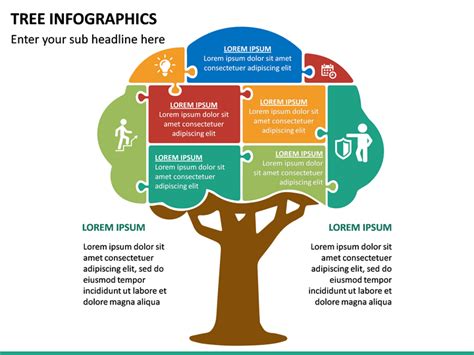 Tree Infographics Powerpoint Template Sketchbubble