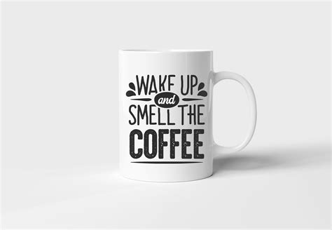 wake up smell coffee t printed tea coffee ceramic mug etsy coffee ts mugs print ts
