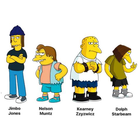 Whos Your Favourite Simpsons Character Out Of These 4 And What Was The