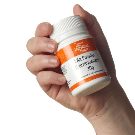 Food producers use carrageenans to thicken their foods. Carrageenan Powder IOTA (E407) - The Melbourne Food Depot ...