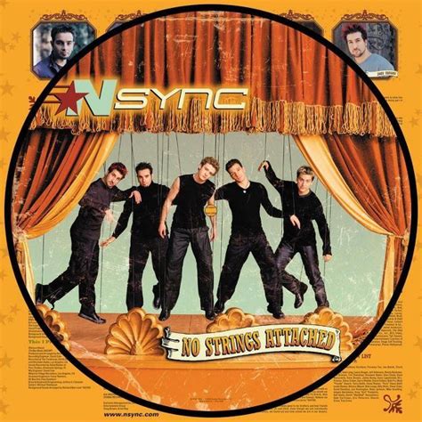 Nsync No Strings Attached Picture Vinyl Nsync No Strings