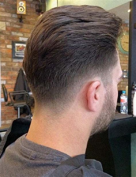 Tapered Haircut Back View For Men Tapered Haircut Tapered Hair